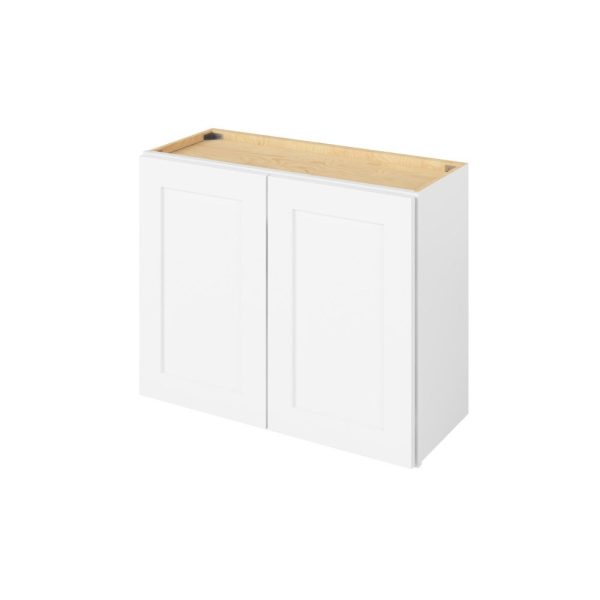 Cooper - 30" x 24" Wall Cabinet, 2 Doors, 1 Shelf in White CWH-W3024