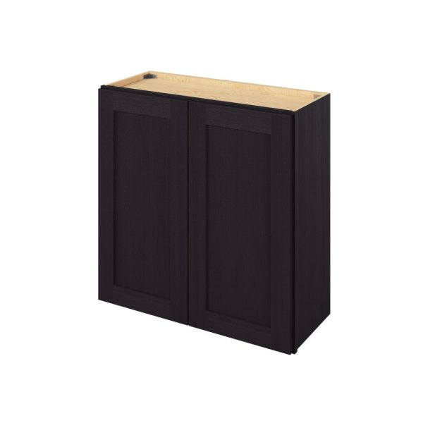 Cooper - 30" x 30" Wall Cabinet, 2 Doors, 2 Shelves in Espresso CES-W3030