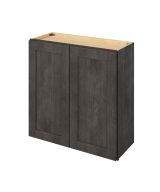 Cooper - 30" x 30" Wall Cabinet, 2 Doors, 2 Shelves in Slate CSL-W3030