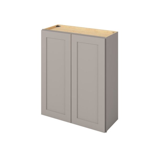 Cooper - 30" x 36" Wall Cabinet, 2 Doors, 2 Shelves in Grey CGR-W3036