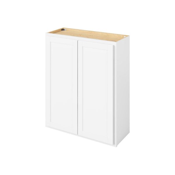 Hudson - 30" x 36" Wall Cabinet, 2 Doors, 2 Shelves in White HWH-W3036