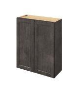 Monaco - 30" x 36" Wall Cabinet, 2 Doors, 2 Shelves in Slate MSL-W3036