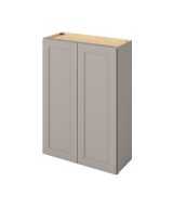 Cooper - 30" x 42" Wall Cabinet, 2 Doors, 3 Shelves in Grey CGR-W3042