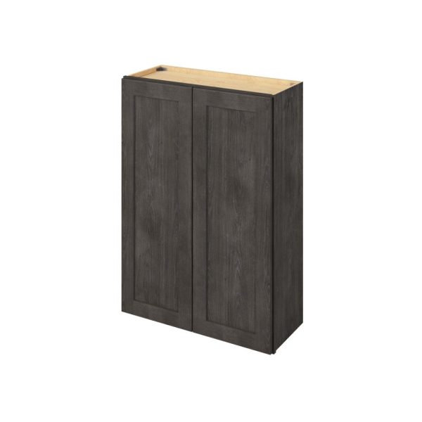 Cooper - 30" x 42" Wall Cabinet, 2 Doors, 3 Shelves in Slate CSL-W3042