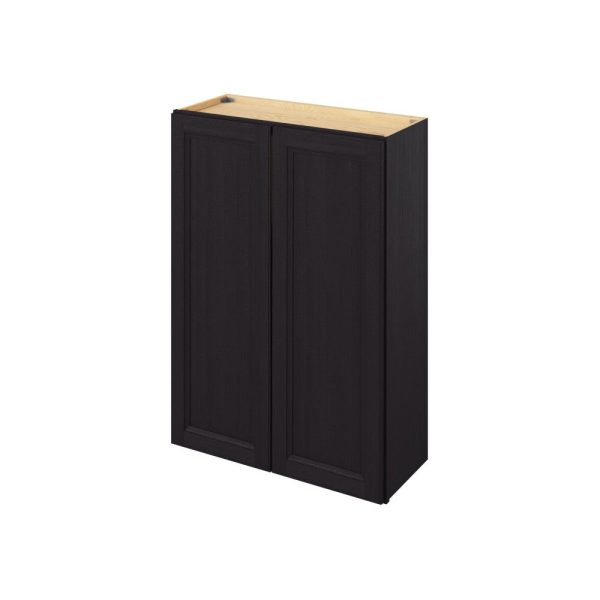 Monaco - 30" x 42" Wall Cabinet, 2 Doors, 3 Shelves in Espresso MES-W3042