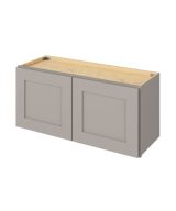 Cooper - 33" x 12" Wall Cabinet, 2 Doors in Grey CGR-W3312