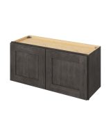 Cooper - 33" x 12" Wall Cabinet, 2 Doors in Slate CSL-W3312