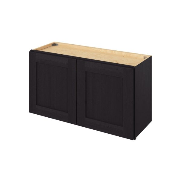 Cooper - 33" x 15" Wall Cabinet, 2 Doors in Espresso CES-W3315