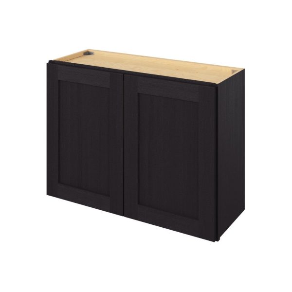 Cooper - 33" x 18" Wall Cabinet, 2 Doors in Espresso CES-W3318