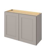 Cooper - 33" x 18" Wall Cabinet, 2 Doors in Grey CGR-W3318