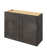 Cooper - 33" x 18" Wall Cabinet, 2 Doors in Slate CSL-W3318