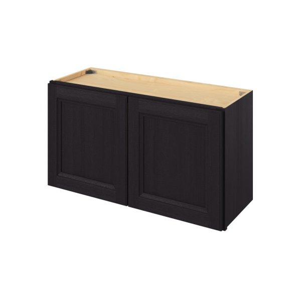 Monaco - 33" x 18" Wall Cabinet, 2 Doors in Espresso MES-W3318