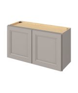 Monaco - 33" x 18" Wall Cabinet, 2 Doors in Grey MGR-W3318