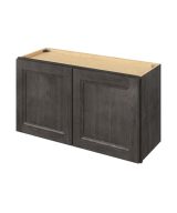 Monaco - 33" x 18" Wall Cabinet, 2 Doors in Slate MSL-W3318