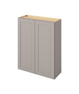 Cooper - 33" x 36" Wall Cabinet, 2 Doors, 2 Shelves in Grey CGR-W3336