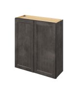 Monaco - 33" x 36" Wall Cabinet, 2 Doors, 2 Shelves in Slate MSL-W3336