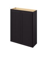 Hudson - 33" x 42" Wall Cabinet, 2 Doors, 3 Shelves in Espresso HES-W3342