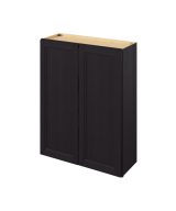 Monaco - 33" x 42" Wall Cabinet, 2 Doors, 3 Shelves in Espresso MES-W3342