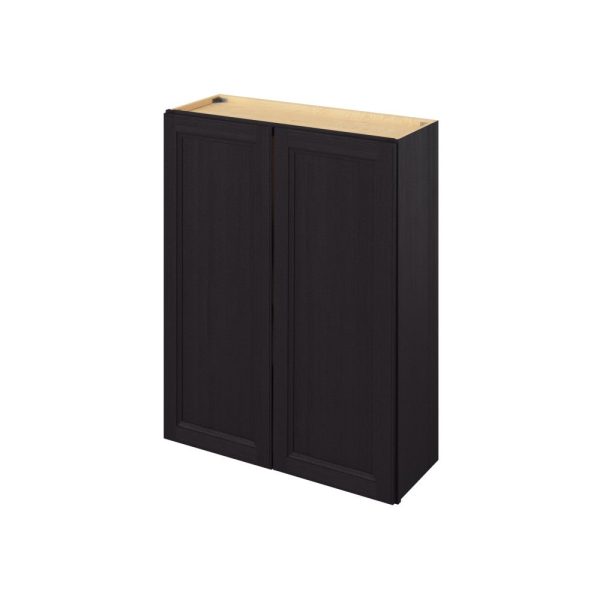 Monaco - 33" x 42" Wall Cabinet, 2 Doors, 3 Shelves in Espresso MES-W3342