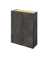 Monaco - 33" x 42" Wall Cabinet, 2 Doors, 3 Shelves in Slate MSL-W3342