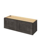 Cooper - 36" x 12" Wall Cabinet, 2 Doors in Slate CSL-W3612