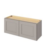 Cooper - 36" x 15" Wall Cabinet, 2 Doors in Grey CGR-W3615