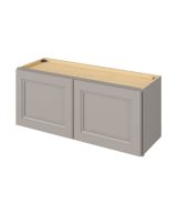 Monaco - 36" x 15" Wall Cabinet, 2 Doors in Grey MGR-W3615