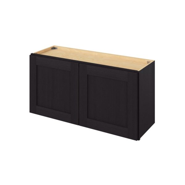 Cooper - 36" x 18" Wall Cabinet, 2 Doors in Espresso CES-W3618