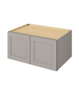 Cooper - 36" x 18" x 24" Deep Wall Cabinet, 2 Doors in Grey CGR-W361824