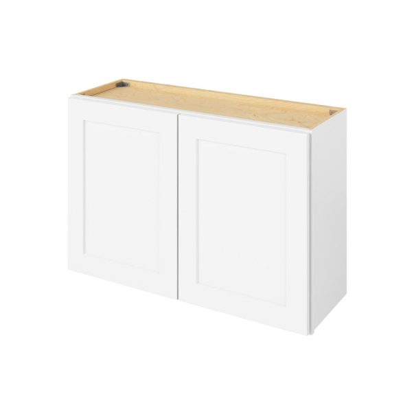 Cooper - 36" x 24" Wall Cabinet, 2 Doors, 1 Shelf in White CWH-W3624