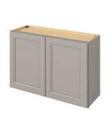 Monaco - 36" x 24" Wall Cabinet, 2 Doors, 1 Shelf in Grey MGR-W3624