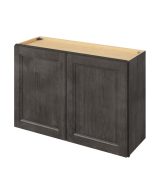 Monaco - 36" x 24" Wall Cabinet, 2 Doors, 1 Shelf in Slate MSL-W3624