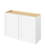 Monaco - 36" x 24" Wall Cabinet, 2 Doors, 1 Shelf in White MWH-W3624