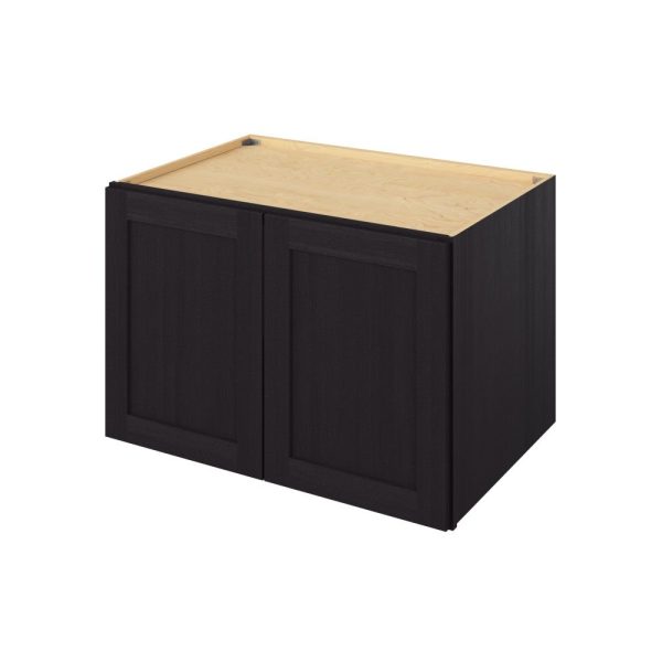 Cooper - 36" x 24" x 24" Deep Wall Cabinet, 2 Doors, 1 Shelf in Espresso CES-W362424