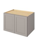 Cooper - 36" x 24" x 24" Deep Wall Cabinet, 2 Doors, 1 Shelf in Grey CGR-W362424