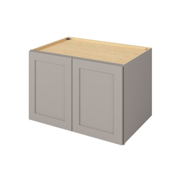 Cooper - 36" x 24" x 24" Deep Wall Cabinet, 2 Doors, 1 Shelf in Grey CGR-W362424