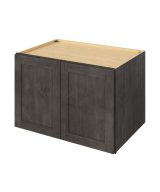 Cooper - 36" x 24" x 24" Deep Wall Cabinet, 2 Doors, 1 Shelf in Slate CSL-W362424