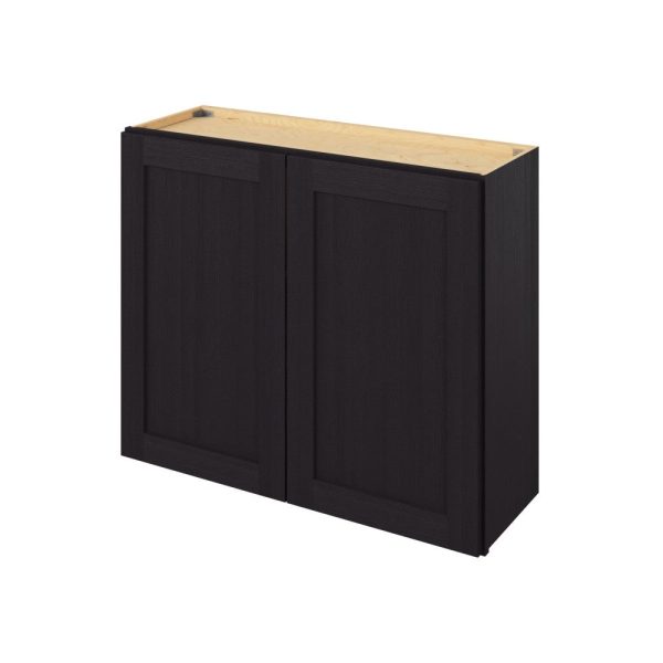 Cooper - 36" x 30" Wall Cabinet, 2 Doors, 2 Shelves in Espresso CES-W3630