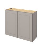 Cooper - 36" x 30" Wall Cabinet, 2 Doors, 2 Shelves in Grey CGR-W3630