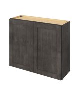 Cooper - 36" x 30" Wall Cabinet, 2 Doors, 2 Shelves in Slate CSL-W3630