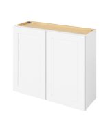 Cooper - 36" x 30" Wall Cabinet, 2 Doors, 2 Shelves in White CWH-W3630