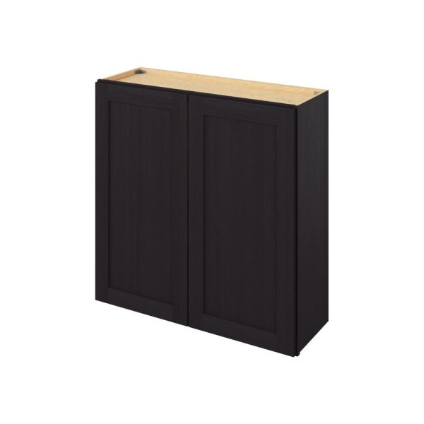 Cooper - 36" x 36" Wall Cabinet, 2 Doors, 2 Shelves in Espresso CES-W3636