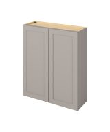 Cooper - 36" x 42" Wall Cabinet, 2 Doors, 3 Shelves in Grey CGR-W3642