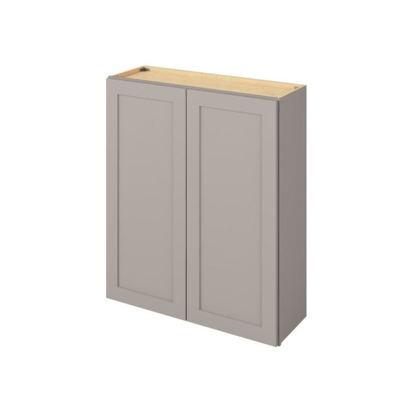 Cooper - 36" x 42" Wall Cabinet, 2 Doors, 3 Shelves in Grey CGR-W3642