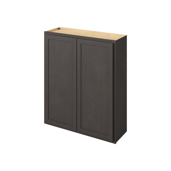 Hudson - 36" x 42" Wall Cabinet, 2 Doors, 3 Shelves in Slate HSL-W3642