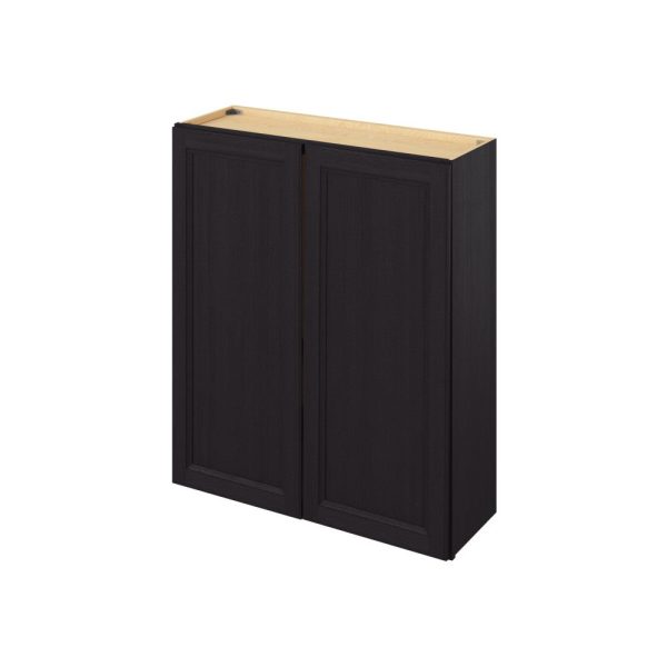 Monaco - 36" x 42" Wall Cabinet, 2 Doors, 3 Shelves in Espresso MES-W3642