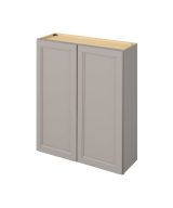 Monaco - 36" x 42" Wall Cabinet, 2 Doors, 3 Shelves in Grey MGR-W3642