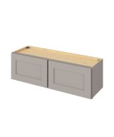 Cooper - 39" x 12" Wall Cabinet, 2 Doors in Grey CGR-W3912