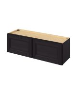 Monaco - 39" x 12" Wall Cabinet, 2 Doors in Espresso MES-W3912