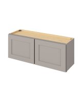 Cooper - 39" x 15" Wall Cabinet, 2 Doors in Grey CGR-W3915